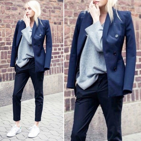 Express Jackets & Blazers - ⚡️FLASH SALE⚡️Express Navy Blue Blazer